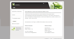 Desktop Screenshot of kunden.landbell.de